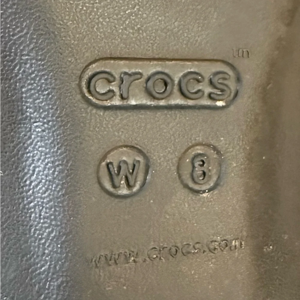 Crocs Laura Ballet Flats Women’s Size 8 Black - Picture 8 of 8